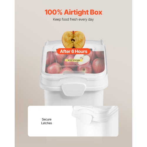 Rice Storage Container 21Gallon80L Capacity Large Dog Food Dispenser Bin