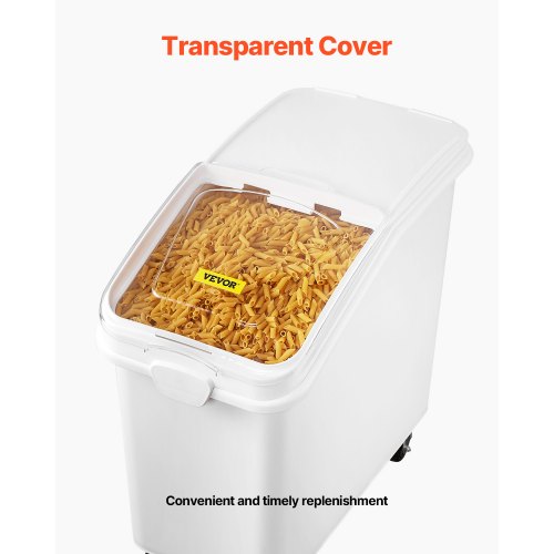 Rice Storage Container 27Gallon100L Capacity Large Dog Food Dispenser Bin