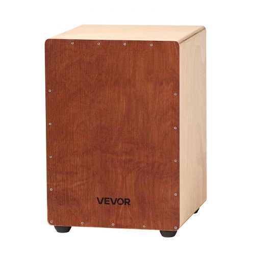 Cajon Box Drum Wooden Birchwood Percussion Instrument Snare Wires Travel Bag