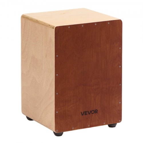 Cajon Box Drum Wooden Birchwood Percussion Instrument Snare Wires Travel Bag
