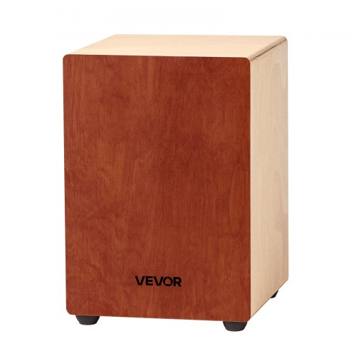 Cajon Box Drum Wooden Percussion Instrument Drum with Guitar Strings Birch