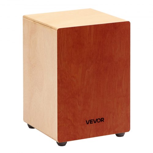 Cajon Box Drum Wooden Percussion Instrument Drum with Guitar Strings Birch