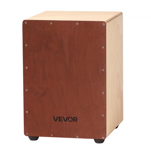 Cajon Box Drum Wooden Birchwood Compact Percussion Instrument with Snare