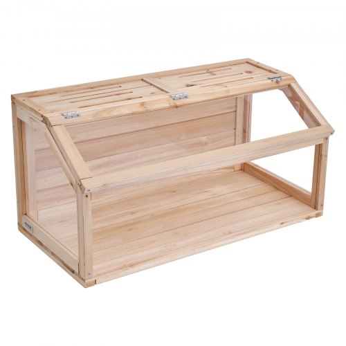 Wooden Hamster Cage 270° Viewing Hamster Habitat 40 x 20 x 20in Dwarf