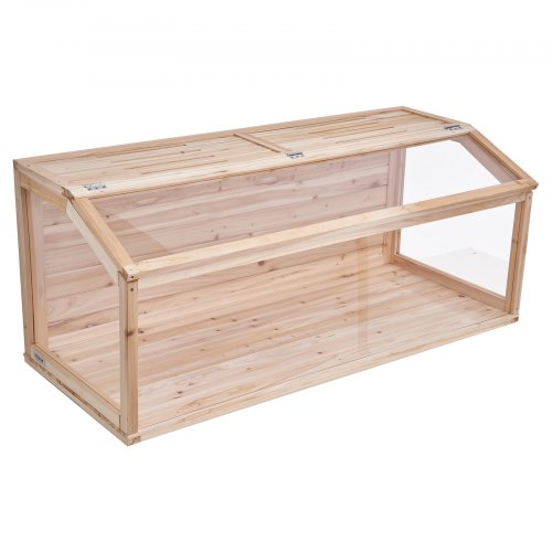 Wooden Hamster Cage 270° Viewing Hamster Habitat 48 x 20 x 20in Dwarf