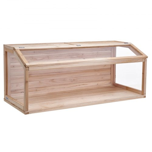 Wooden Hamster Cage 270° Viewing Hamster Habitat 48 x 20 x 20in Dwarf