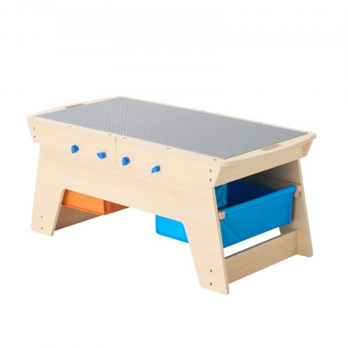 Kids Reversible Wooden Activity Table MultiPurpose Activity Play Table