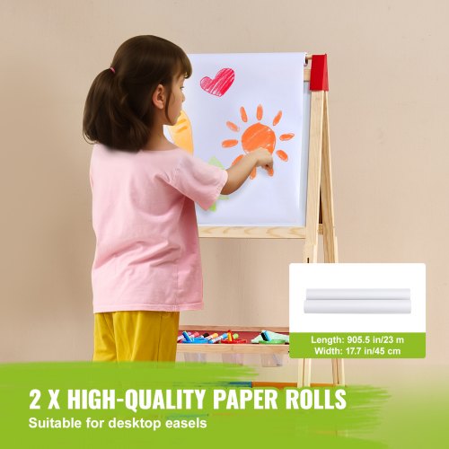 Easel Accessory Set 32 PCS Kids Art Easel Painting Kit Including Chalks