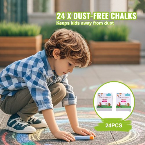 Easel Accessory Set 32 PCS Kids Art Easel Painting Kit Including Chalks