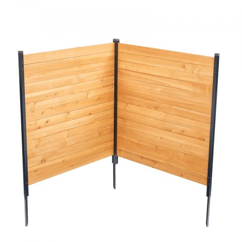 Wood Privacy Fence 38 W x 42 L 2 Panel Solid Air Conditioner Fence