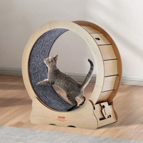 Cat Exercise Wheel Large Cat Treadmill Wheel for Indoor Cats 29.5 inch Cat