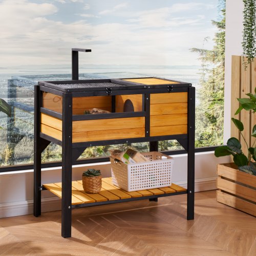 Tortoise Habitat Wooden Tortoise House Indoor Outdoor Tortoise Enclosure