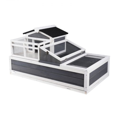 3Room Tortoise HouseTortoise Habitat with Balcony 2 Stories Wooden