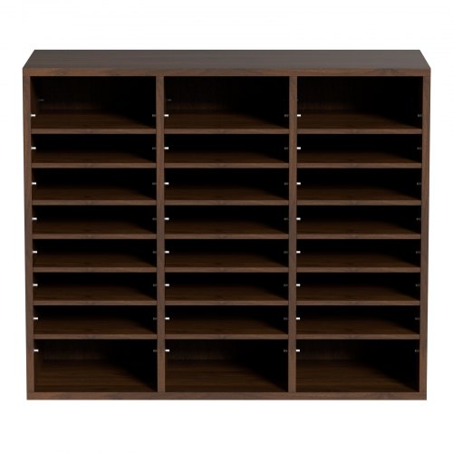 Literature Organizers 24 Compartments Office Mailbox with Adjustable