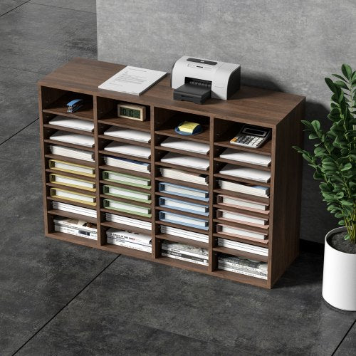 Literature Organizers 36 Compartments Office Mailbox with Adjustable