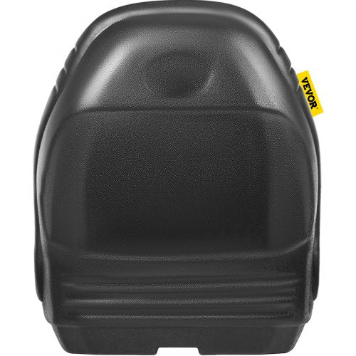 Universal Lawn Tractor Seat Replacement Compact High Back Mower Seat Black
