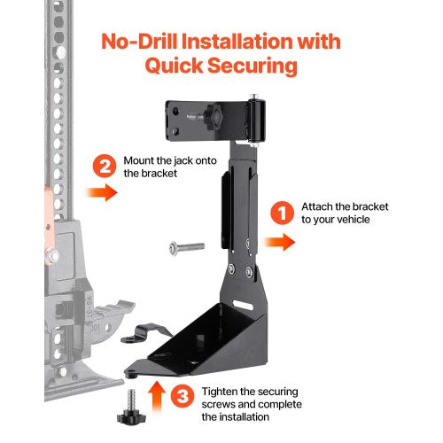High Lift Jack Mount Bracket Farm Jack Holder Mounting Bracket Kit Mount