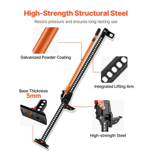 Farm Jack 60 Utility High Lift Farm Jack 318 Ton 7000 lbs Capacity