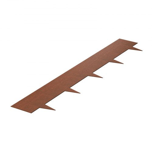 Steel Landscape Edging 6 Packs 40 x 8 in WeatherResistant PreRust Metal
