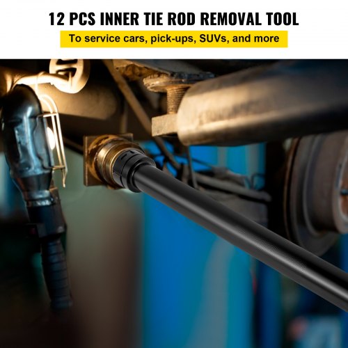 Inner Tie Rod Installation Kit Includes 13 Crowfoot Adapters Durable 12