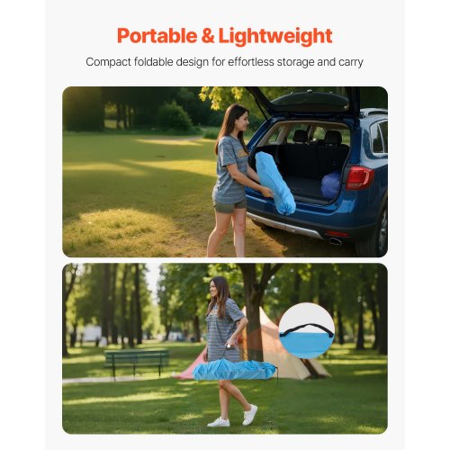 Folding Camping Table Portable Outdoor Lightweight Picnic Table 600D