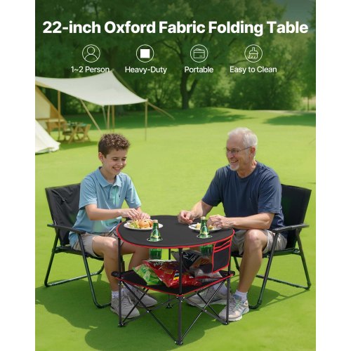 Folding Camping Table Portable Outdoor Lightweight Picnic Table 600D 1