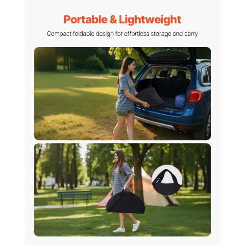 Folding Camping Table Portable Outdoor Lightweight Picnic Table 600D 1