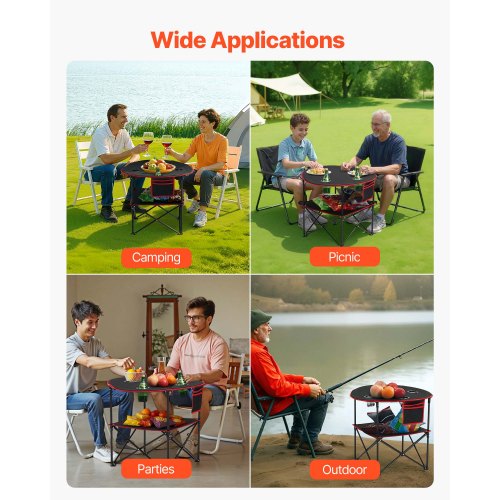 Folding Camping Table Portable Outdoor Lightweight Picnic Table 600D 1