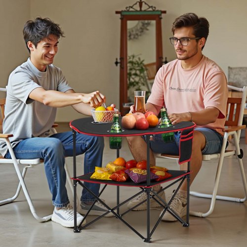 Folding Camping Table Portable Outdoor Lightweight Picnic Table 600D 1