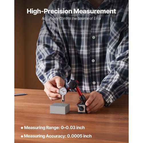Dial Test Indicator with Universal Magnetic Base and Storage Case0005