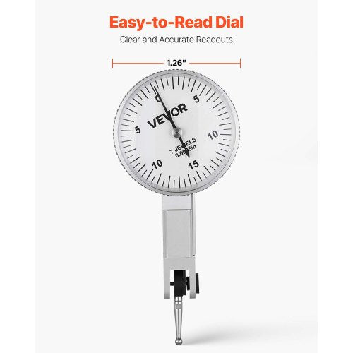 Dial Test Indicator with Universal Magnetic Base and Storage Case0005