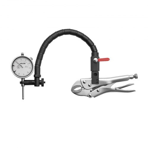Dial Test Indicator with 360Degree Flexible Arm and 360Degree Locking