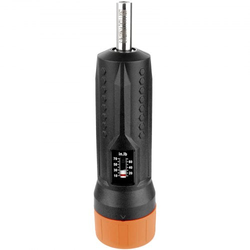 14 Drive Torque Screwdriver Wrench Set 1070 inlbs Torque Adjustment