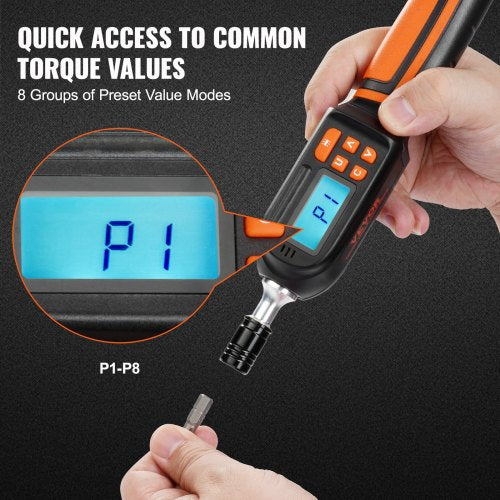 Digital Torque Screwdriver 14 Drive Screwdriver Torque Wrench