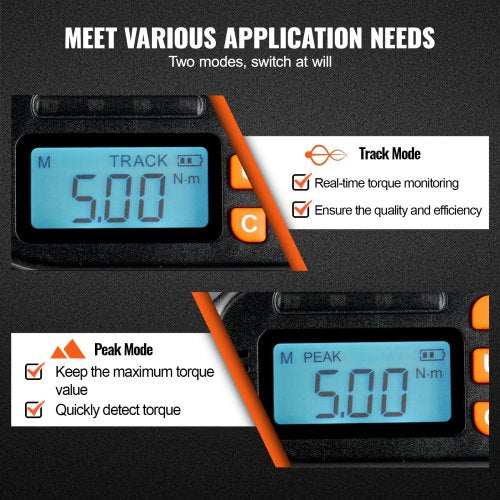 Digital Torque Screwdriver 14 Drive Screwdriver Torque Wrench