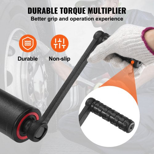 Torque Multiplier Heavy Duty Torque Multiplier Wrench Set 1 Inch Drive Lug