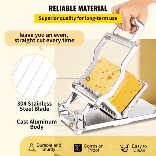 Cheese Cutter With Wire 1 cm 2 cm Cheeser Butter Cutting Blade Replaceable