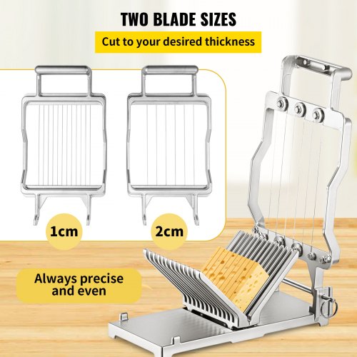 Cheese Cutter With Wire 1 cm 2 cm Cheeser Butter Cutting Blade Replaceable