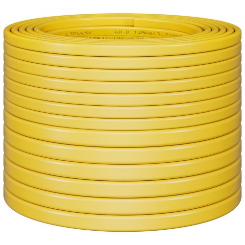 NMB Wire 12AWG2C NonMettalic Residential Indoor Electrical Wire with Ground