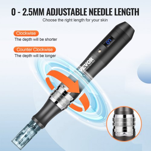 Professional Microneedling Pen Electric Derma Pen with 3 PCS 16 Pin 3