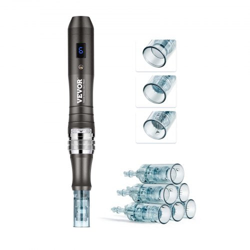 Professional Microneedling Pen Electric Derma Pen with 6PCS Disposable
