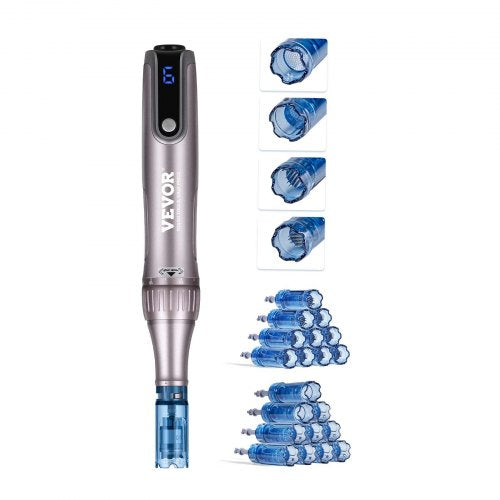Microneedling Pen M8S Electric Derma Pen with 20PCS AntiBackflow