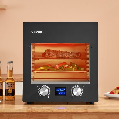 Electric Steak Grill 1800W Smokeless Infrared Electric Broiler 1450°F