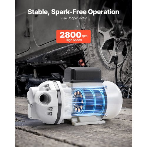 DEF Transfer Pump 105 GPM Diaphragm Irrigation Self Priming Electric