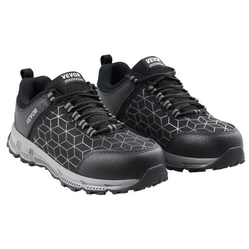 Steel Toe Shoes for Men US Size 11 Wide Mens Cushion Sport Safety Toe