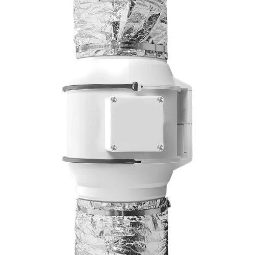 Dryer Vent Hose 10 Insulated Flexible Duct 25FT Long with 2 Duct Clamps