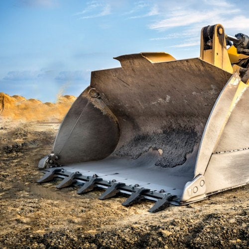 Bucket Tooth Bar 48 Heavy Duty Tractor Bucket 6 Teeth Bar for Loader