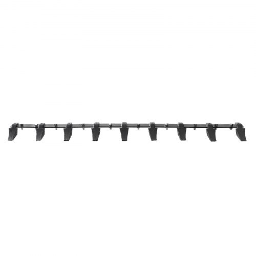Bucket Tooth Bar 72 Heavy Duty Tractor Bucket 9 Teeth Bar for Loader