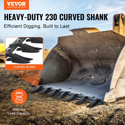 Bucket Tooth Bar 53 Heavy Duty Tractor Bucket Teeth Bar for SubCompact