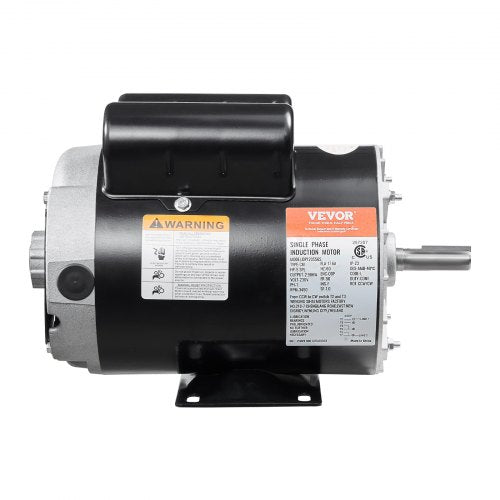 5HP SPL Air Compressor Electric Motor 230V 176Amps 56 Frame 3450RPM 58